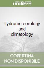 Hydrometeorology and climatology libro