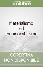 Materialismo ed empiriocriticismo libro