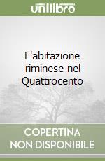 L'abitazione riminese nel Quattrocento (1) libro