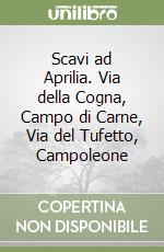 Scavi ad Aprilia. Via della Cogna, Campo di Carne, Via del Tufetto, Campoleone libro