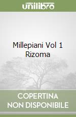 Millepiani Vol 1 Rizoma libro usato