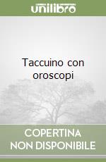 Taccuino con oroscopi libro