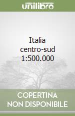 Italia centro-sud 1:500.000 libro