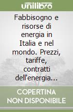 Fabbisogno e risorse di energia in Italia e nel mondo. Prezzi, tariffe, contratti dell'energia in Italia libro