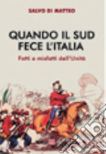 Quando il sud fece l'Italia. Fatti e misfatti dell'unità libro