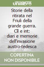 Storie della ritirata nel Friuli della grande guerra. Cîl e int: diari e memorie dell'invasione austro-tedesca libro