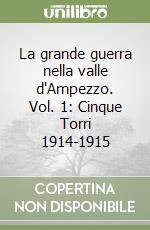 La grande guerra nella valle d'Ampezzo. Vol. 1: Cinque Torri 1914-1915 libro