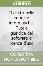 Il diritto nelle imprese informatiche. Tutela giuridica del software e licenza d'uso