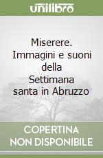 Miserere. Immagini e suoni della Settimana santa in Abruzzo libro