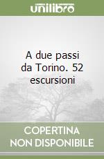 A due passi da Torino. 52 escursioni libro