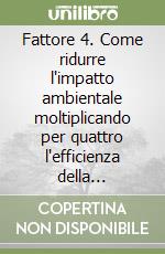 Fattore 4. Come ridurre l'impatto ambientale moltiplicando per quattro l'efficienza della produzione