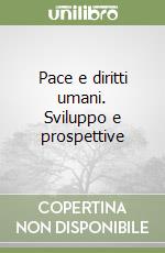 Pace e diritti umani. Sviluppo e prospettive libro