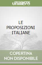 LE PROPOSIZIONI ITALIANE libro