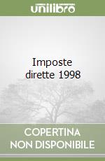 Imposte dirette 1998 libro