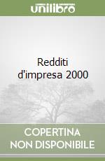 Redditi d'impresa 2000 libro