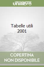 Tabelle utili 2001 libro