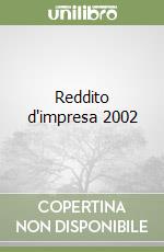 Reddito d'impresa 2002 libro