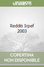 Redditi Irpef 2003 libro