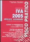 IVA 2005. Ediz. autunnale libro
