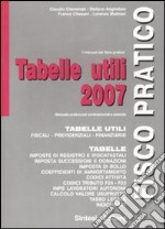 Tabelle utili 2007 libro