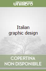 Italian graphic design libro