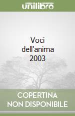 Voci dell'anima 2003 libro