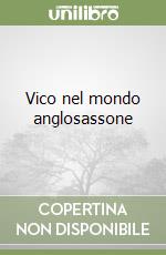 Vico nel mondo anglosassone libro