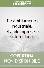 Il cambiamento industriale. Grandi imprese e sistemi locali libro