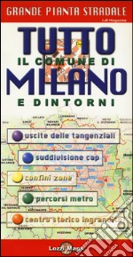 Tutto il comune di Milano e dintorni 1:18.000 libro