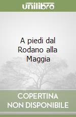 A piedi dal Rodano alla Maggia libro