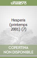 Hesperis (printemps 2001) (7) libro