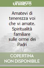 Amatevi di tenerezza voi che vi amate. Spiritualità familiare sulle orme dei Padri