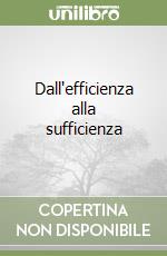 Dall'efficienza alla sufficienza libro