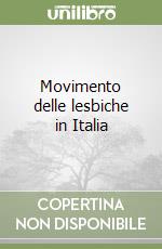 Movimento delle lesbiche in Italia libro