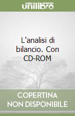 L'analisi di bilancio. Con CD-ROM