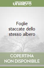 Foglie staccate dello stesso albero libro