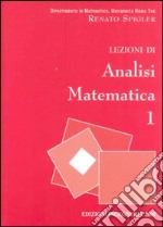 Lezioni di analisi matematica. Vol. 1