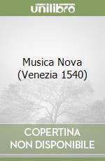 Musica Nova (Venezia 1540) libro