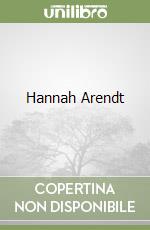 Hannah Arendt libro