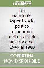 Un industriale. Aspetti socio politico economici della realtà di un'epoca dal 1946 al 1980