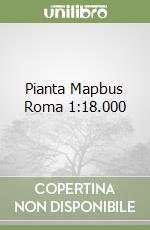 Pianta Mapbus Roma 1:18.000 libro