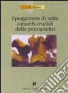 Spiegazione di 7 concetti cruciali della psicoanalisi libro