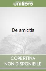 De amicitia libro