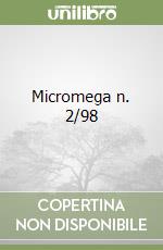 Micromega n. 2/98 libro