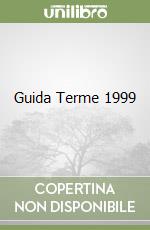 Guida Terme 1999 libro