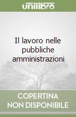 Il lavoro nelle pubbliche amministrazioni libro