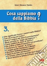 Cosa sappiamo della Bibbia?. Vol. 3 libro