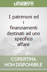 I patrimoni ed i finanziamenti destinati ad uno specifico affare