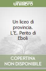 Un liceo di provincia. L'E. Perito di Eboli libro