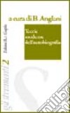 Teorie moderne dell'autobiografia libro di Anglani B. (cur.)